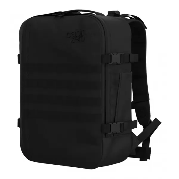  Hátizsák CABINZERO MILITARY 36L TELJESEN FEKETE 