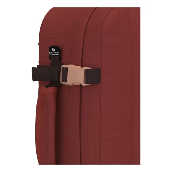  Hátizsák CABINZERO CLASSIC 44L VÖRÖS SANGRIA 