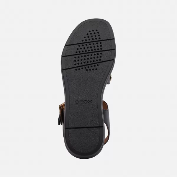  Női szandál GEOX CAMALEI G000986 FEKETE 