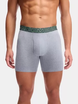 Férfi boxerek UNDER ARMOUR M PERF COTTON 6IN (3KS) 1383889-035 JÁSPIS KÉK