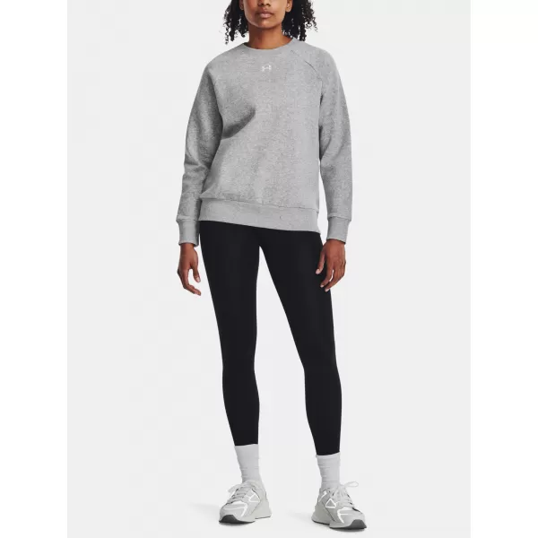  Női pulóver UNDER ARMOUR UA RIVAL FLEECE CREW 1379508-012 SZÜRKE 
