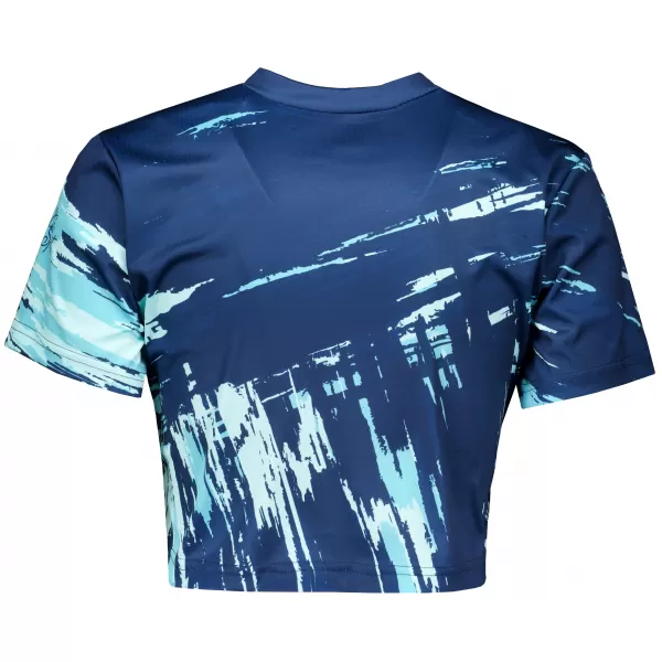  Női prémium crop top ALTISPORT VOJ/ALW010TR07 KRÁLOVSKÁ KIRÁLYKÉK 