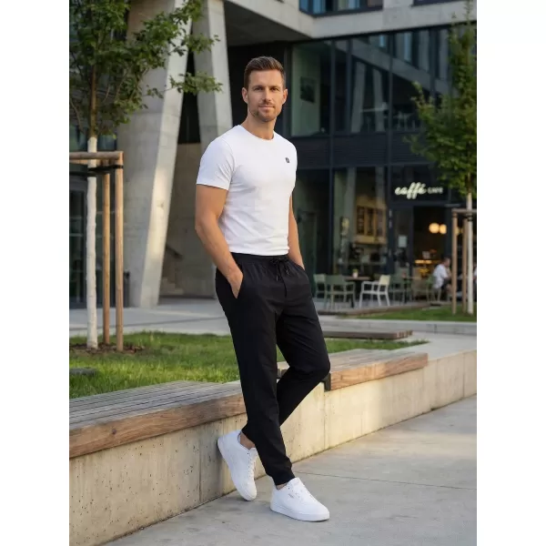  Férfi nadrág ALTISPORT ATS JOGGER CLASSIC - FIT FEKETE 
