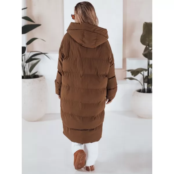  Női kabát DSTREET TY3238 KARAMELLA 