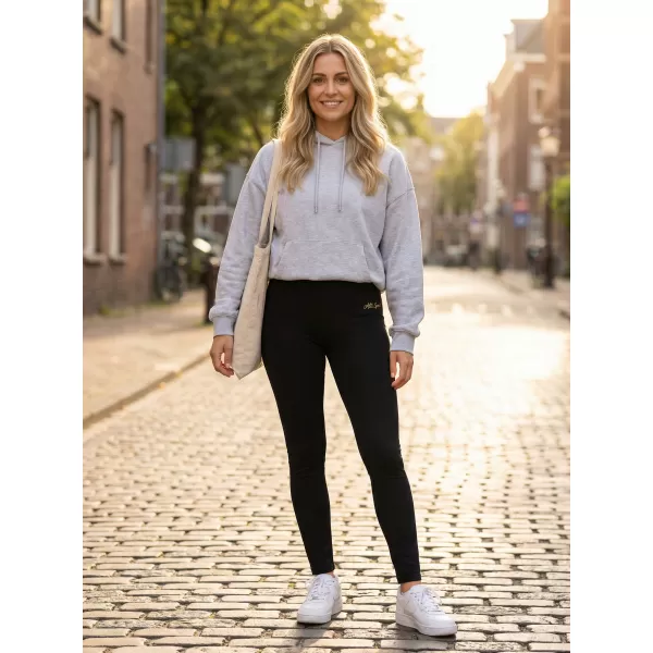  Női leggings ALTISPORT KUBEA FEKETE 