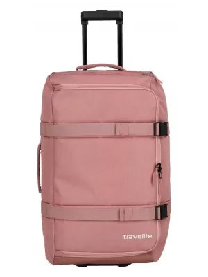 Táska TRAVELITE KICK OFF WHEELED DUFFLE L RÓZSA