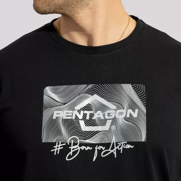  póló PENTAGON AGERON CONTOUR K09012 FEHÉR 