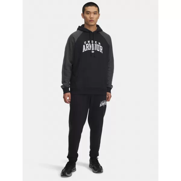  Férfi sportnadrág UNDER ARMOUR UA RIVAL FLC CB PANTS 6003954-001 FEKETE 