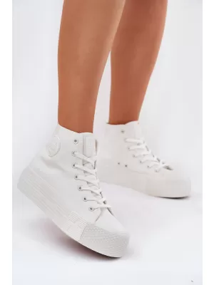 Női tornacipő BIG STAR RR274743 WHITE Big Star Shoes