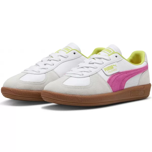  Férfi cipő PUMA PALERMO LTH 39646425 PUMA FEHÉR/FLURU RÓZSASZÍN KUTYA 