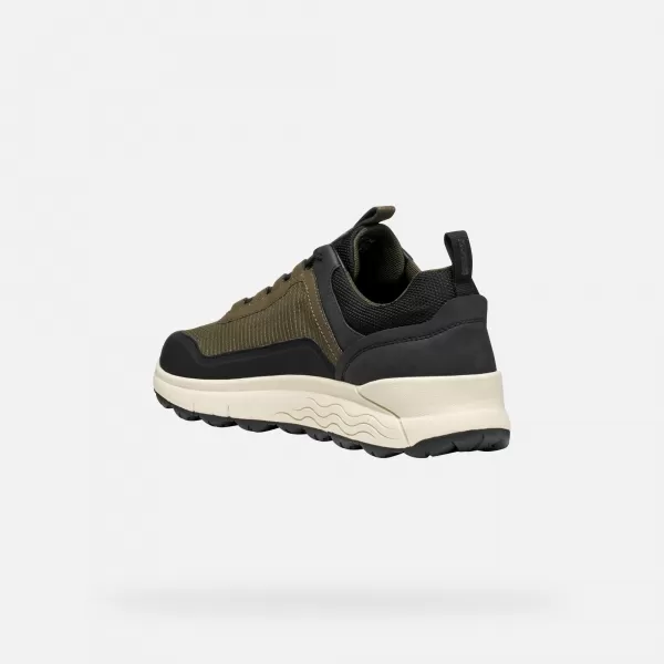  Férfi tornacipő GEOX SPHERICA 4X4 B ABX G011286 KHAKI 