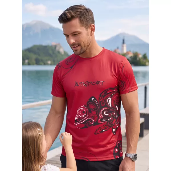  Prémium férfi szabadidő ing ALTISPORT VOJ/ALM122TR06 PIROS 