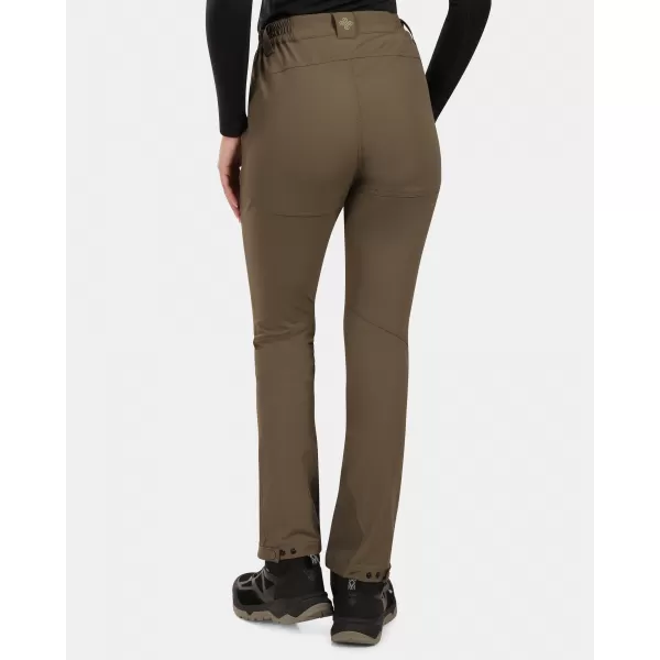  Női softshell nadrág KILPI VILLAIN-W ZL0411KI ZÖLD 