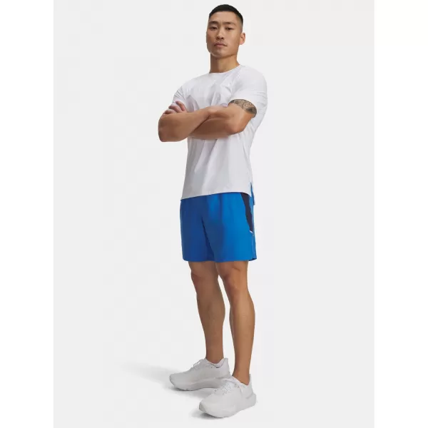 Férfi rövidnadrág UNDER ARMOUR UA LAUNCH PRO 2N1 7 SHORTS KÉK 
