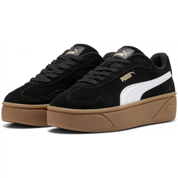  Hölgyek PUMA CLUB II ERA PLATFORM SD WNS 40260901 PUMA FEKETE/PUMA FEHÉR 