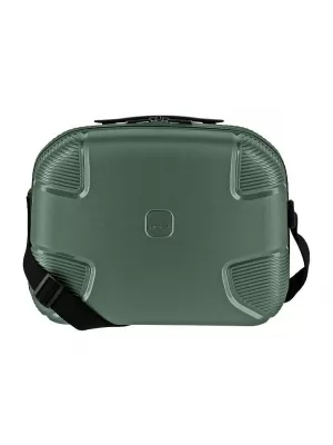 Bőrönd IMPACKT IP1 BEAUTY CASE MÉLYTENGERI ZÖLD