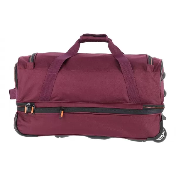  Táska TRAVELITE BASICS WHEELED DUFFLE S BURGUNDIA 