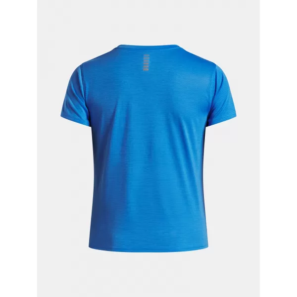  Női póló UNDER ARMOUR UA LAUNCH SHORTSLEEVE 1382434-402 KÉK 