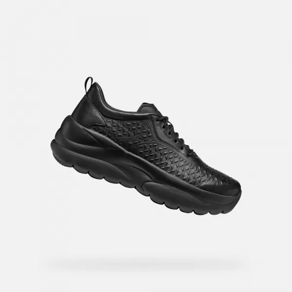  Női tornacipő GEOX G001042 FEKETE 