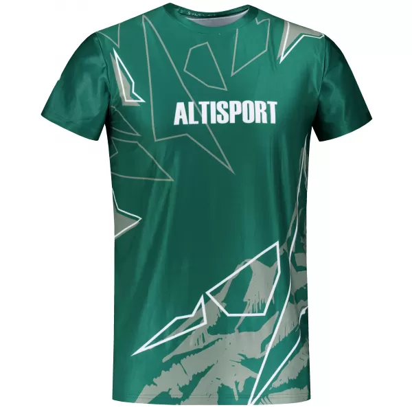  Prémium férfi szabadidő ing ALTISPORT VOJ/ALM123TR06 SÖTÉTZÖLD 