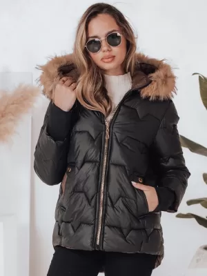 Női kabát DSTREET TY4999 FEKETE