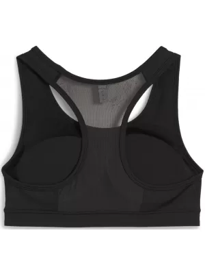Hölgy melltartó PUMA 4KEEPS BRA - PADDED - SMALL CAT 52814901 PUMA FEKETE/KIS MACSKA