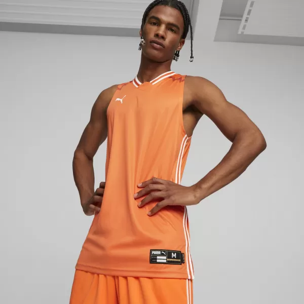  Férfi mez PUMA HOOPS TEAM GAME JERSEY 67662808 ARANY MÁK 