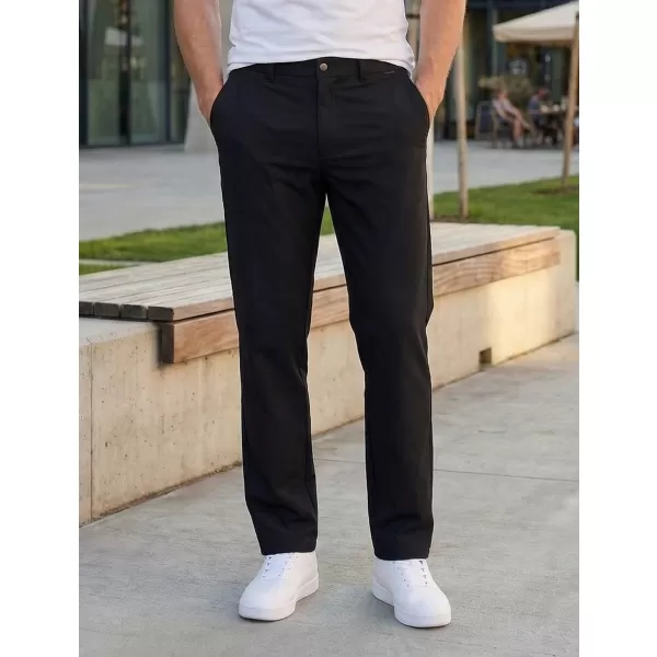  Férfi nadrág ALTISPORT ATS TROUSER CLASSIC-FIT FEKETE 