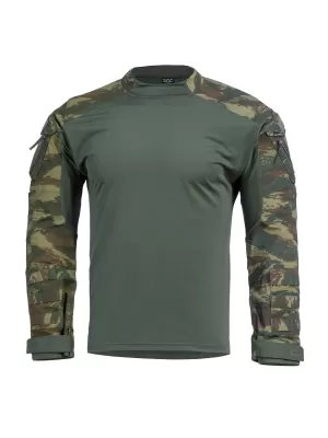 póló PENTAGON WOLF COMBAT SHIRT CAMO K02025 SZÜRKE TEREPSZÍNŰ