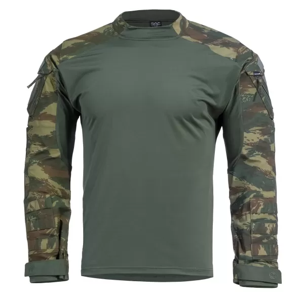  póló PENTAGON WOLF COMBAT SHIRT CAMO K02025 SZÜRKE TEREPSZÍNŰ 