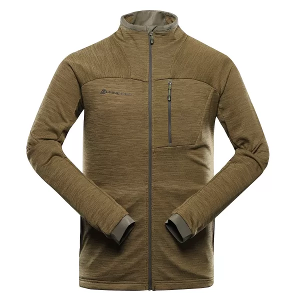  Férfi funkcionális pulóver ALPINE PRO ONNEC 3 ZÖLD 
