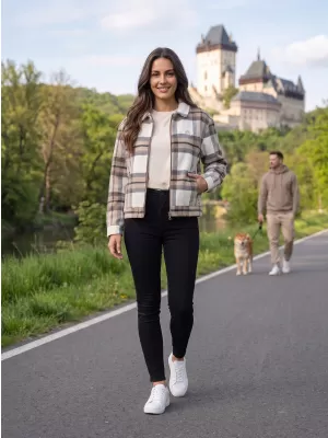 Női pulóver ALTISPORT GEALDINE BÉZS