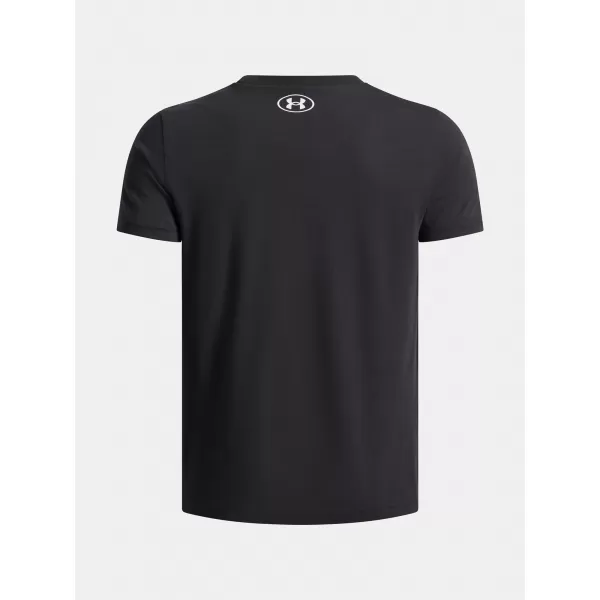  Fiú póló UNDER ARMOUR UA OVERLAY WM SS 6005069-001 FEKETE 