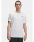 Férfi póló UNDER ARMOUR UA TRIPLE STACK LC LOGO SS FEHÉR