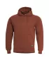 Pulóver PENTAGON PHAETON HOOD SWEATER K0902174 BARNA VÖRÖS