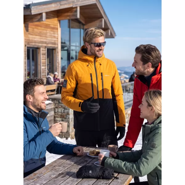  Férfi téli kabát ALTISPORT GALLANT MUSTÁR 