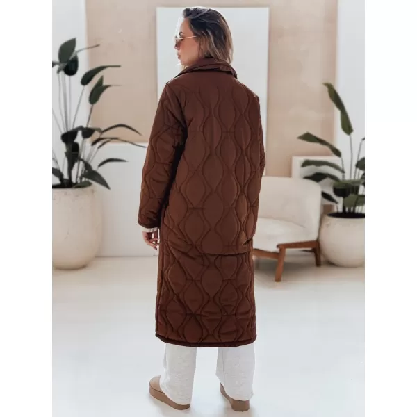  Női kabát DSTREET TY4939 BARNA 
