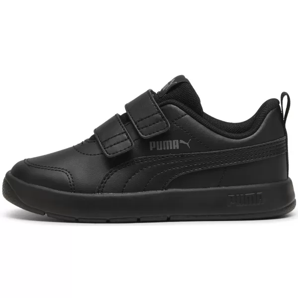  Bébi cipő PUMA COURTFLEX V3 V PS 39764201 PUMA FEKETE/FEKETE/ÖNTÖTTVAS 