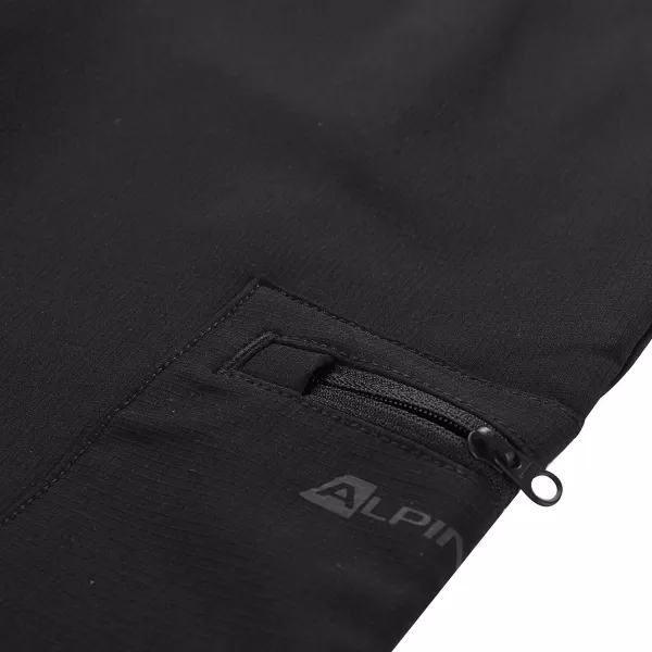 Női softshell nadrág ALPINE PRO CORBA LPAF663 FEKETE 
