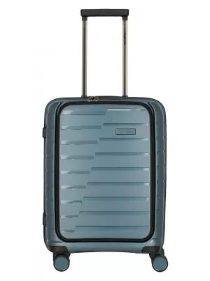 Bőrönd TRAVELITE AIR BASE 4W S FRONT POCKET JÉGKÉK