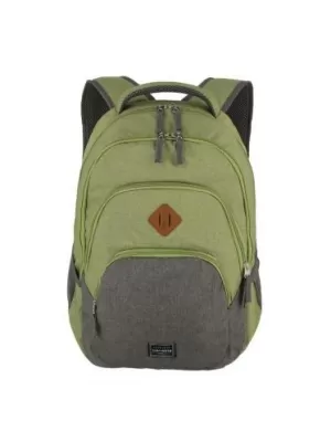 Hátizsák TRAVELITE BASICS BACKPACK ZÖLD/SZÜRKE