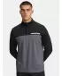 Férfi pulóver UNDER ARMOUR UA T2G 1/4 ZIP 1389878-002 FEKETE