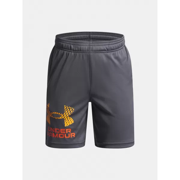  Fiú rövidnadrág UNDER ARMOUR UA TECH LOGO SHORTS 1383333-026 SZÜRKE 