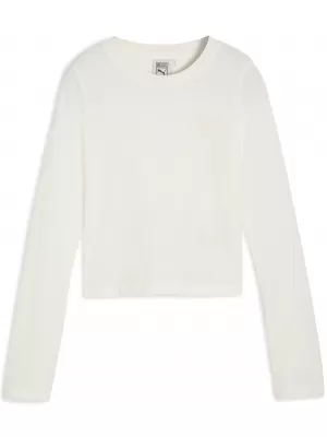 Ing PUMA X ROSÉ LONGSLEEVE TEE 63380577 MELEGFEHÉR