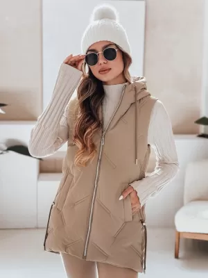 Női kabát DSTREET TY5107 KARAMELLA