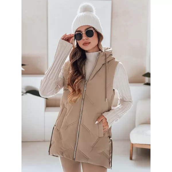  Női kabát DSTREET TY5107 KARAMELLA 