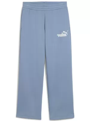 Hölgyek PUMA ESS NATURE 2 0 COMFORT LOGO STRAIGHT PANTS FL OP 68808134 HŰVÖS KÉK