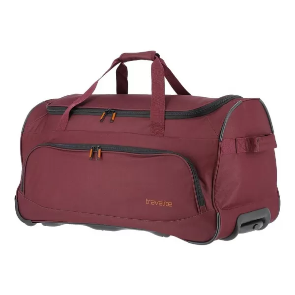  Táska TRAVELITE BASICS FRESH WHEELED DUFFLE BURGUNDIA 