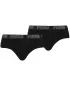 Férfi rövidnadrág PUMA BASIC BRIEF 2P 88910006 FEKETE/FEKETE