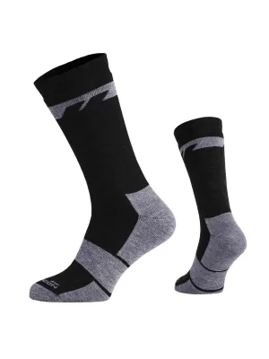 Zokni PENTAGON ALPINE MERINO SOCKS HEAVY EL14017 01 EL14017 FEKETE